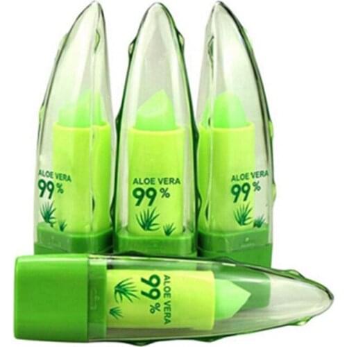 Aloe Vera Natural Temperature Change Color Lipstick Winter Protect Lips Tint Lipblam Moisturizer Nutritious Lip Blam