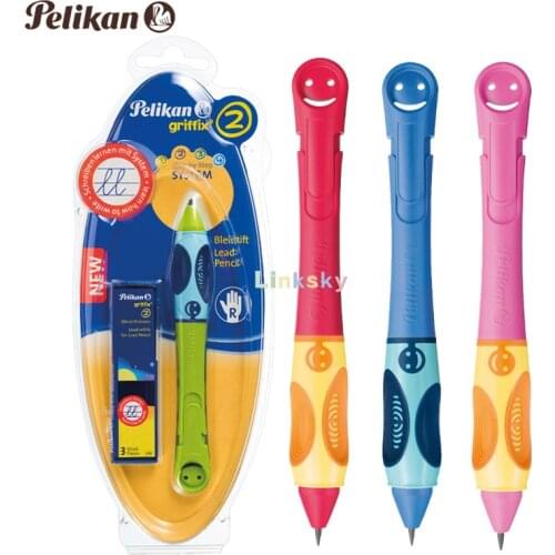 Pelikan Griffix Right Handed Penci,Ergonomic Grip Right-Handed , Supplied with 2mm Leads,Designed for Children To Correct Grip