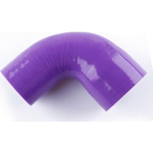 3" to 3.5" Silicone 90 Degree 76mm - 89mm Elbow Reducer Pipe Hose