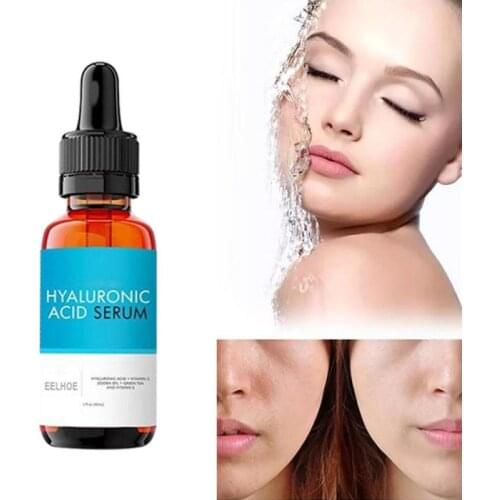 30ml Vitamins Whitening Pore Shrinking Face Serum Hyaluronic Acid Moisturizing Repairing Pores Skin Care Serum TSLM1