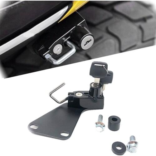 Motorcycle Helmet Lock Motorcycle Left Side Alloy Helmet Lock Mount Hook for HONDA NC700S NC700D NC700X NC750X NC750S NC750D