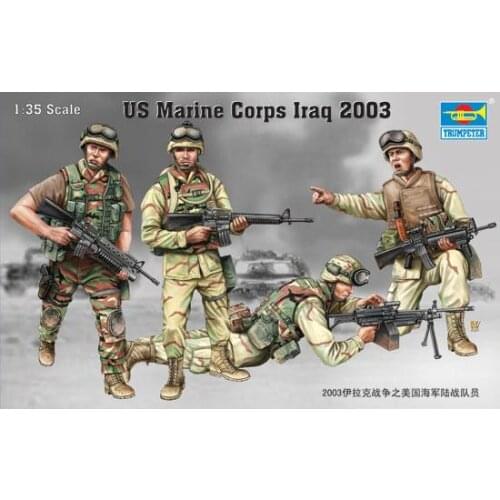 00407 1/35 Scale US Marine Corps Iraq 2003 TRUMPETER