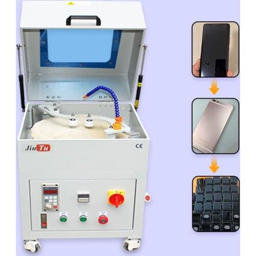2021 Jiutu Phone Scratches Removing Machine Screen Back Glass Refurbish By Grinding Polishing Machine