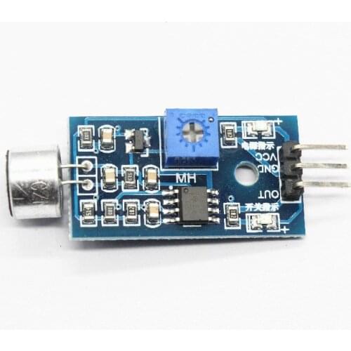 1pcs 3pin Voice Sound Detection Sensor Module DIY Intelligent Smart Vehicle Robot Helicopter Airplane Aeroplane Boart Car