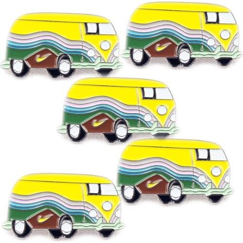 LOTS 5pcs Retro Van Car Stree Fashion emo Lapel Pin Badge