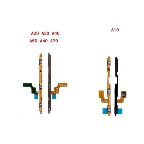 50pcs Power ON OFF Volume Switch Button Flex Cable For Samsung Galaxy A10 A20 A20E A30 A40 A50 A60 A70 A80 A90 M10 M20 M30 M40