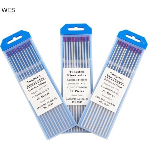 Argon Arc Welding Tungsten Needle/Rod tungsten Electrode 1.0/1.6/2.0/2.4/3.0/3.2/4.0mm WT20 WC20 WL20 WL15 WZ8 WP WY20