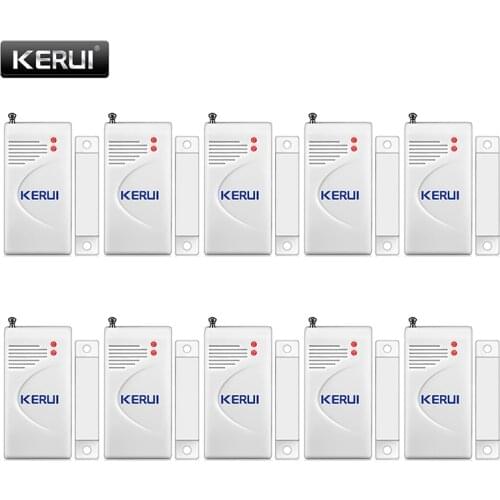 KERUI 433mhz Wireless Door Sensor Home Alarm Security Window/ Door Sensor Detector For W18 W20 K52 WIFI GSM Alarm Systems