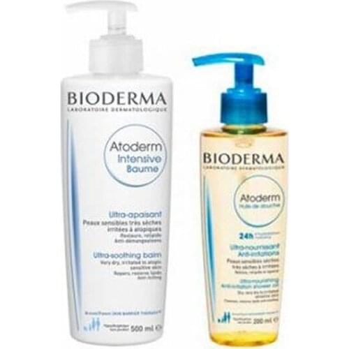 BIODERMA - PACK ATODERM GEL CREMA (500 ML) + ACEITE DE DUCHA (200 ML)