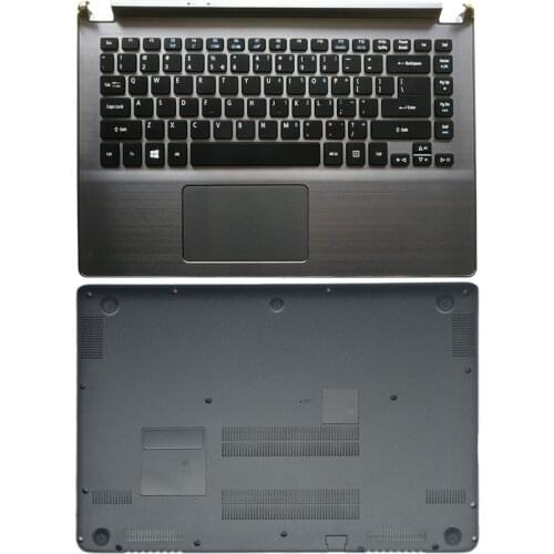 Original Laptop Palmrest Upper Case/Bottom Case Computer Case for Acer Aspire V5-472 V5-472G V5-473 V5-473G P V5-452G