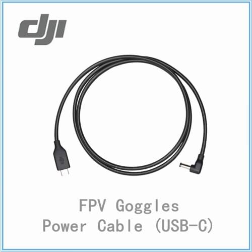 DJI FPV Goggles Power Cable USB-C Original Accessories for Goggles V2 Battery to DC Power Cable Connects Goggles to Battery