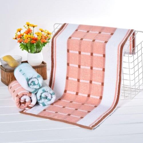 Cotton Wash Household Washcloth Soft Strong Absorbent Unisex Towel Hotel Travel Portable Face Towel Gym Yoga Bathroom Towel Gift