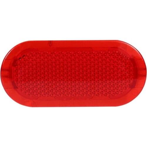 Red Car Door Trim Panel Reflector 6Q0947419 for Beetle Caddy Polo Touran 02-16 Plastic 70x30 mm Fit for VW Caddy 2004-2015