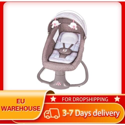 Newborns Baby Sleeping Cradle Bed Child Comfort Chair Reclining Chair Baby Electric Rocking Chair For 0-3 Years Remote Control