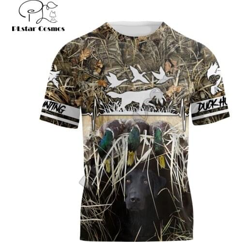 2022 Summer new Cool Hipster Men t-shirt Duck Hunting Bone Reaper 3D Printing Short sleeve T shirt Unisex Casual tops TX222