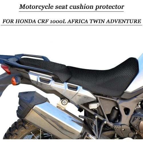 Motorcycle Accessories Protecting Cushion Seat Cover For HONDA CRF1000L AFRICA TWIN ADV Nylon Fabric Saddle Seat Cover