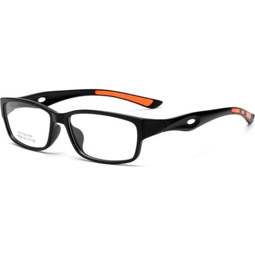 New Arrived TR90 transparent Glasses Frame Men Women Non-slip Sport Spectacles Frames Students Myopia eyeglasses Frame 5color D5
