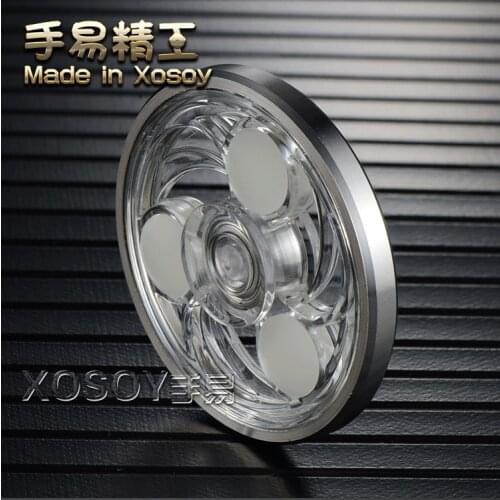 New Hot Metal Hand Spinner Fidget Relaxing Toys Finger Spinning, Top stainless steel boomerang gyro