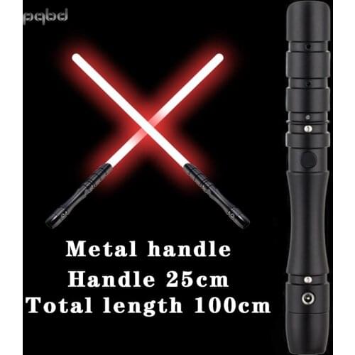 Pqbd RGB Lightsaber 11Colors Change Laser Sword with Light Luminous and Sound Effect LED Toys Children Gift
