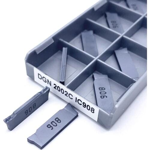 Tungsten Carbide Slotting Tool DGN2002J/C IC908 CNC Machine Tool Cutting Tools Metal Turning Tool DGN2002 Lathe Blade Slot Blade