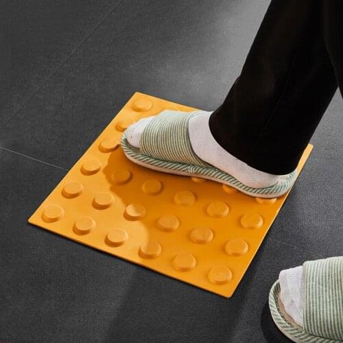 PVC rubber/stainless steel blind board non-slip blind sidewalk guide brick blind road board road safety custom accessories