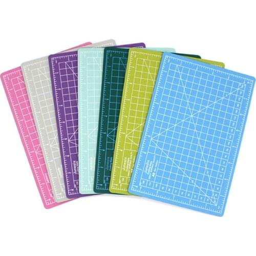 A5 Cutting Board Manual Model Multi-Purpose Model Cutting Pad Rubber Stamp Engraving Pad Measuring Scale Board