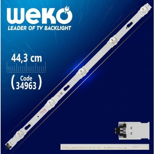 S _ 5 U75 _ 40_FL _ R05 _ REV1.2 - LM41-00117B - LM41-00120R RİGHT V5DU-400DCB-R1 - 44.3 CM 5 LED- (WK-781)