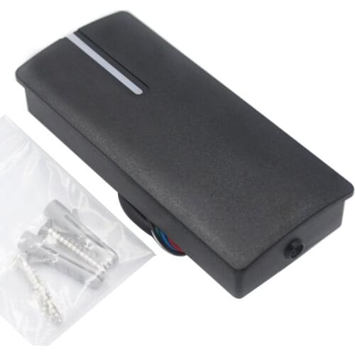 125KHz 13.56MHz Smart Card Proximity Card Reader WG 26 Output IP68 Waterproof RFID Reader for Wiegand Access Control System