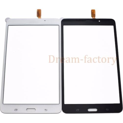 Touch Panel Screen Digitizer Glass Lens for Samsung Tab 4 7.0 T230 T231 with Adhesive