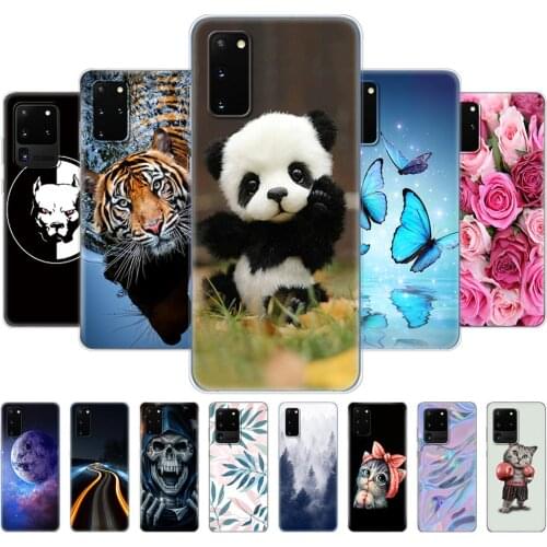 For Samsung Galaxy S20 Case For Samsung S20 PLUS S20 Ultra S20 FE Phone Cover GalaxyS20 S 20 + Silicon Bumper S20FE Funda Panda