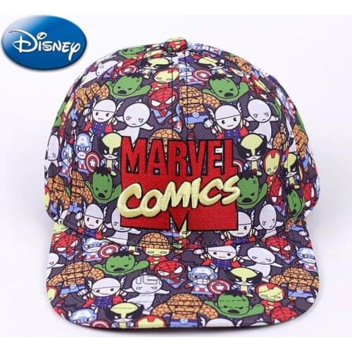 Marvel Sport Cap Iron Man Spiderman Cosplay Hat Adjustable Women Men Baseball Caps Male Female Sunhat Boys Girls Cap Toys Gift