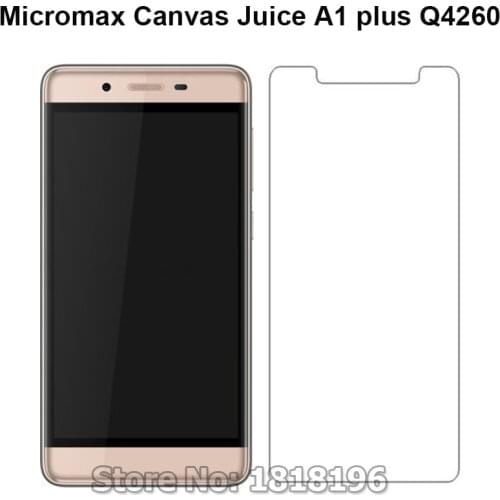 Tempered Glass For Micromax Canvas Juice A1 plus Q4260 Case SmartPhone Film Protective Screen Protector Cover For Micromax Q4260