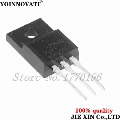 10PCS FQPF10N60C TO-220 10N60C 10N60 TO220 New original