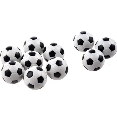 Hot 10pcs 32mm Plastic Soccer Table Foosball Ball Football