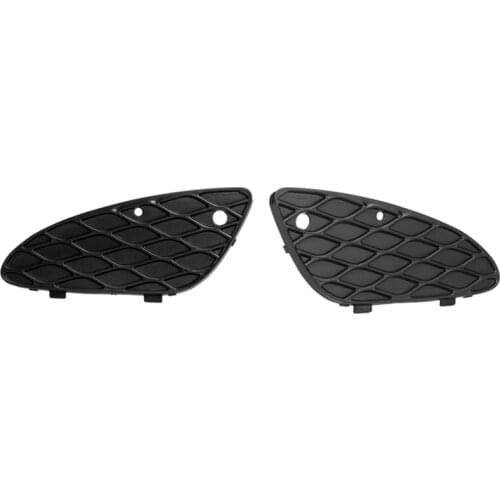2PCS Front Bumper Lower Grill Cover Side Vent for Mercedes-Benz W211 E-Class E320 E500 2003-2006, Left & Right