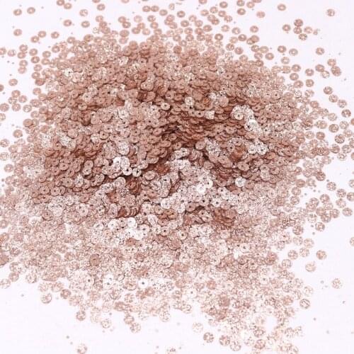 3mm 4mm 6mm Glitter Sequins Champagne Silver Mix Loose Sequin Paillette Nail Art Decoration Wedding Confetti Accessories