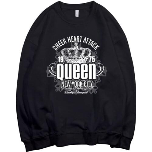 4 designs classic British rock band Queen Pollover Sweatshirt Rocker hoodie punk sudadera streetwear fleece heavy metal