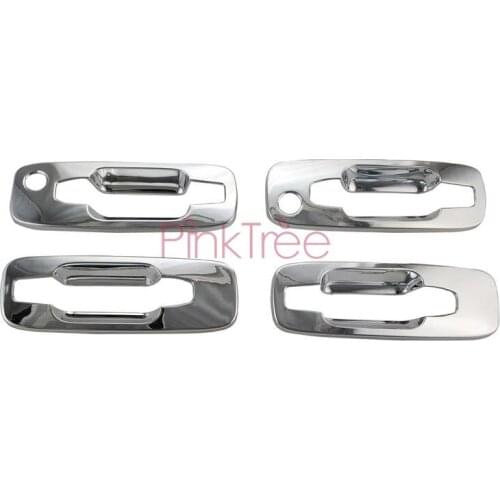 Accessories For Nissan X-trail 2000-2010 Chrome Plated Door Handle Bowl Covers Trim Car-Styling