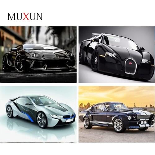 Diamond Embroidery Supercar Pictures Of Rhinestones Diamond Mosaic Sports Car Diamond Painting Full Drill Wall Decor Rp209