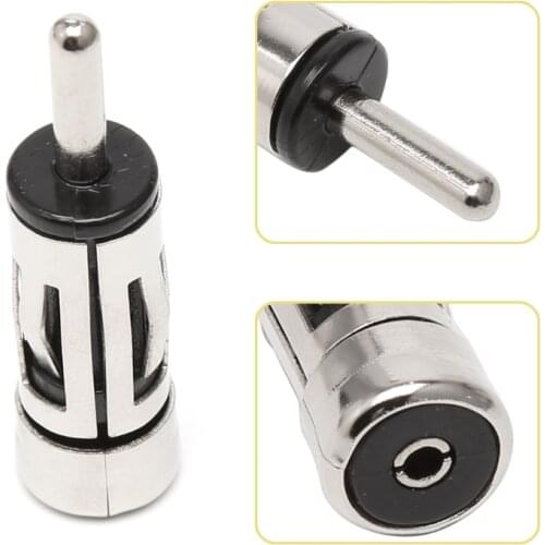 Car Vehicles Radio Stereo ISO To Din Aerial Antenna Mast Adaptor Connector Plug Dropshipping