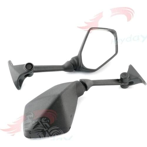 Black Side Rear View Mirrors For kawasaki ZX6R ZX-6R ZX600R ZX636 2009 2010 2011 2012