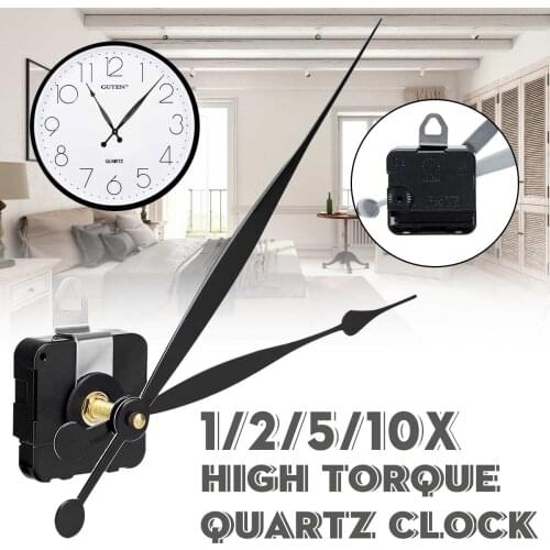 DIY High Torque Quartz For Tide Controlled Clock Movement Motor Mechanism Kit 208MM Hour Minute Hands Fitting Clock Parts