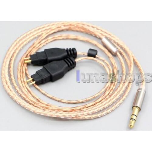 LN005472 With Slide Block Copper Shielding Headphone Cable For Sennheiser HD580 HD600 HD650 HDxxx HD660S HD58x HD6xx