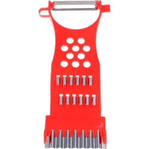 Multifunctional Plastic Vegetable Fruit Grater Stainless Steel Blades Carrot Potato Peelers Kitchen peel Shredding Tools