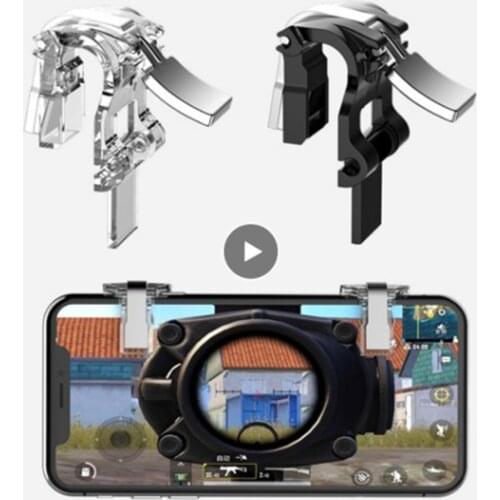 L1 R1 PUBG Mobile Trigger Controller For iPhone Android L1R1 Shoot Fire Button Game Joystick Gamepad Aim Key Smartphone Phone