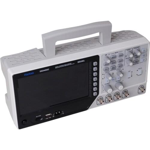 Hantek DSO4202C osciloscopio with brands oscilloscope