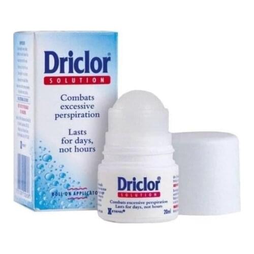 Driclor Solution Antiperspirant effective Roll On Applicator 20 ml