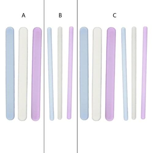 Diy Resin Crystal Epoxy Silicone Mirror Stirring Rod Mixed Resin Epoxy Tool Material Round Stirring Rod