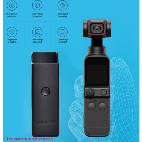 STARTRC Portable Fast-Charging Power Bank Handheld Camera Extension Rod Charging Case Plug and Play Replacement for DJI Pocket 2