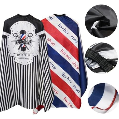 Hairdressing Coth Pattern Cutting Hair Waterproof Cloth Salon Barber Cape Professional Hair Stylist Retro Hairdressing Cloth